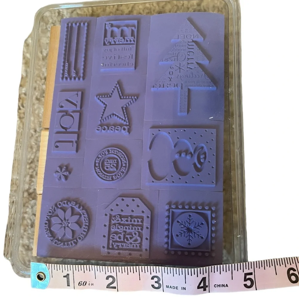 Stampin Up “Perfect Presentation” Christmas stamp set NEW holiday cards crafts
